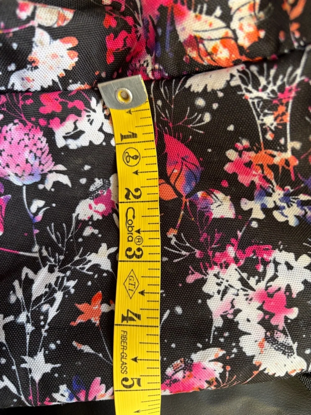 JanSport Black Floral Backpack Multicolor School Travel Book